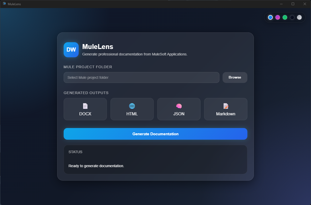 MuleLens screenshot